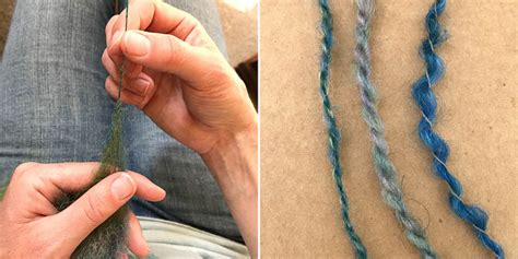 Roving Reporter Spin Carded Wool Cloud Three Ways Spin Off