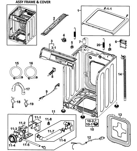 Manual Samsung Washing Machine Parts Diagram