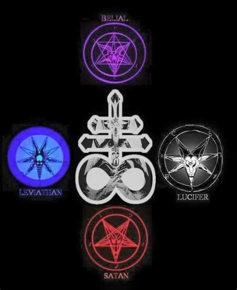 Satanic Symbols Demon Symbols Evil Art Satan