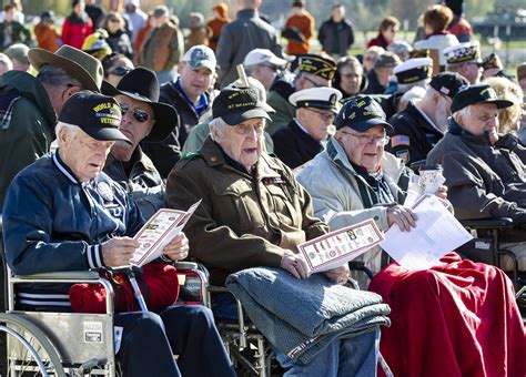 Wwii Veterans Gather For Unveiling Ceremony