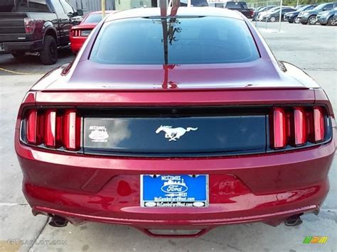 2016 Ruby Red Metallic Ford Mustang Ecoboost Coupe 108972086 Photo 10