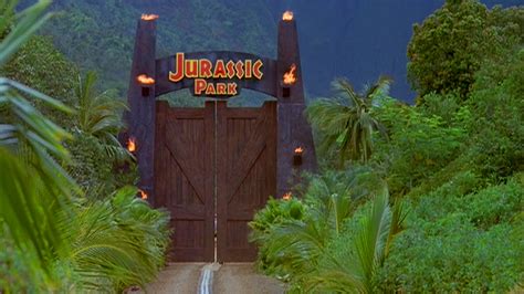 Jurassic Park Main Gate Virtual Backgrounds Vlrengbr