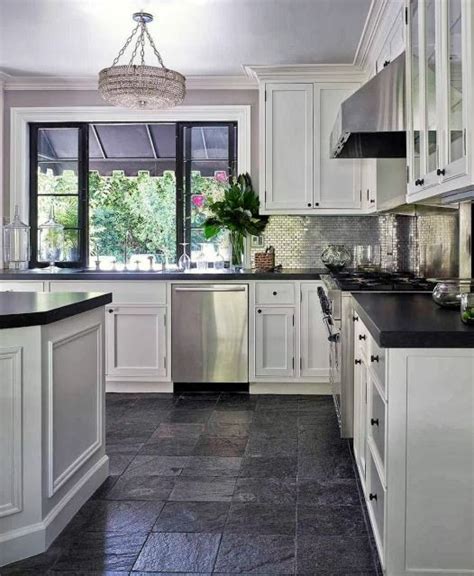 Slate flooring kitchen flooring flooring ideas concrete kitchen kitchen wood kitchen looking for modern kitchen decorating ideas? Best 15+ Slate Floor Tile Kitchen Ideas | Slate floor ...