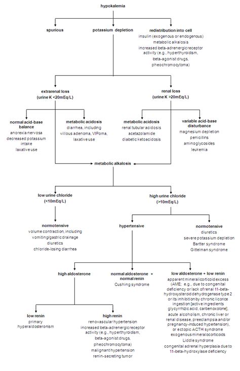 Evaluation Of Hypokalemia Approach Bmj Best Practice