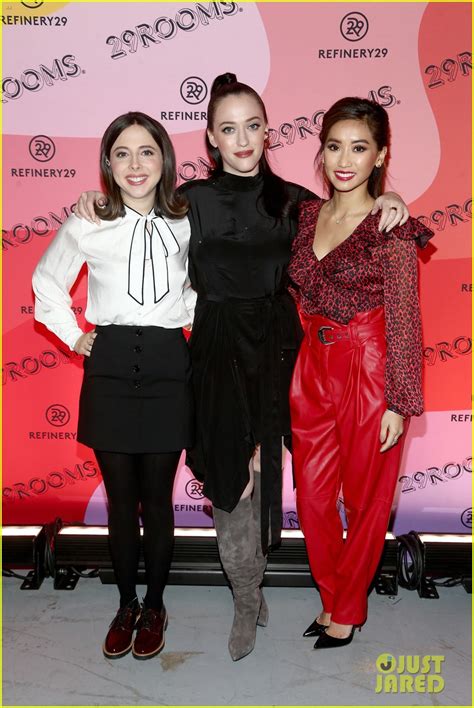 Kat Dennings Brenda Song And Esther Povitsky Celebrate 29rooms Expand