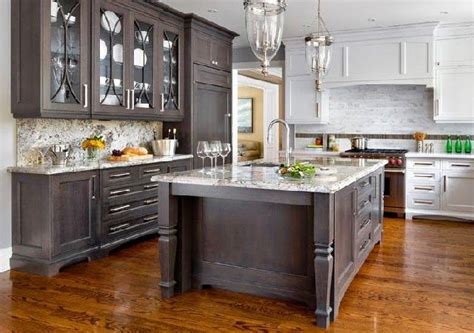 Retro color farmhouse wood stand storage cabinet, sideboard with two sliding glass doors and two draws for entryway. Dark Wood Glass Kitchen Cabinets | Kitchen glass cabinets ...