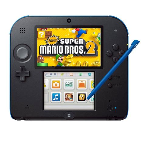Experience all your favorite nintendo 3ds games in 2d with the red nintendo 2ds new super mario bros. Consola 2Ds Azul + New Super Mario Bros 2 - Drim