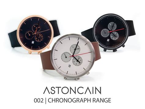 Astoncain 002 A Minimalist Chronograph Quartz Watch Quartz Watch