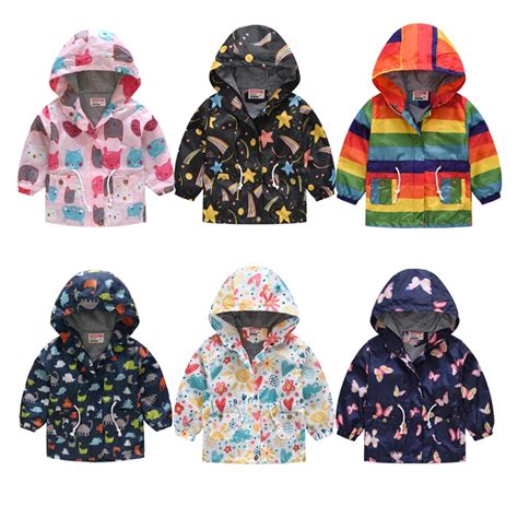 2020 Spring Boys Jackets Coats Kids Hooded Outerwear Autumn Baby Boy