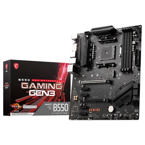 Buy Msi B550 Gaming Gen3 Motherboard B550 Gaming Gen3 Pc Case Gear
