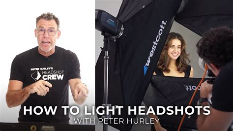 How To Light Headshots Peter Hurley S Tips Youtube