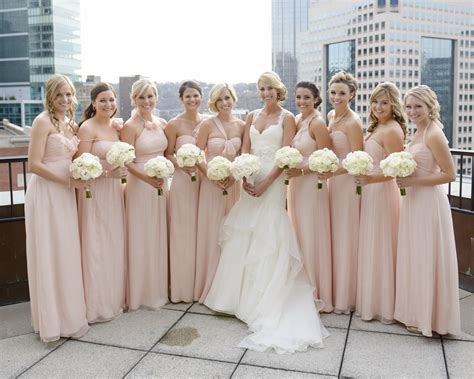 Pink Bridesmaid Dresses