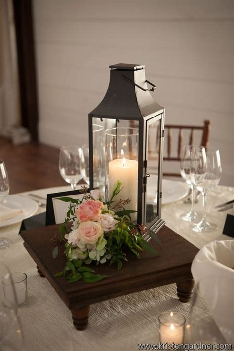 Candle Lantern Centerpieces But I Dont Know How Tall