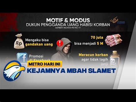 Kronologi Serial Killer Mbah Slamet Youtube