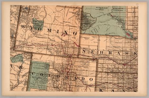 Map 11 Wyoming Nebraska Colorado Kansas South Dakota David