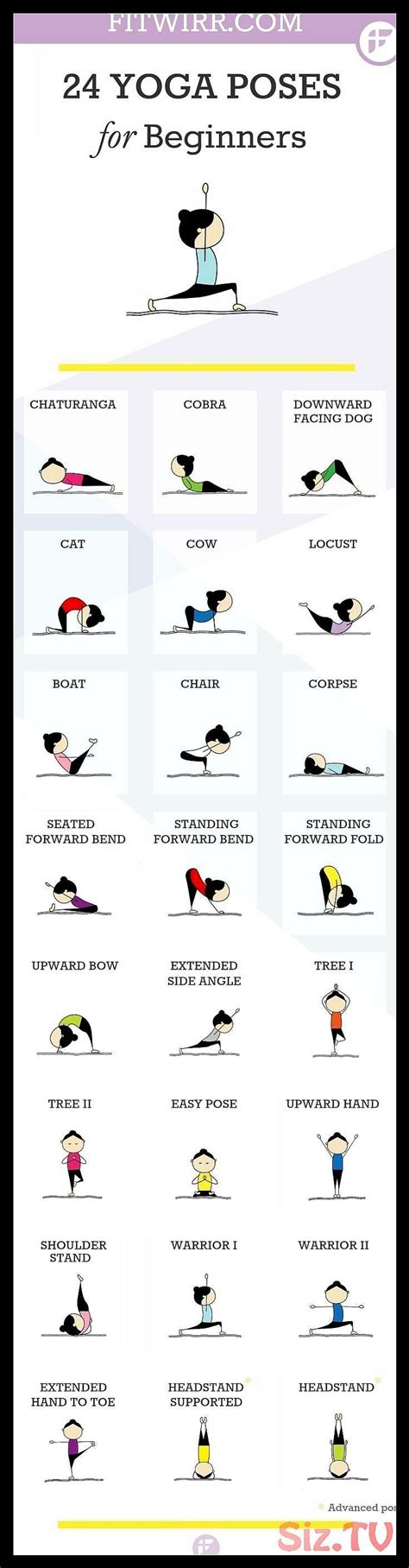 Beginners Yoga Poses Chartyour Cheat Sheet To Mastering The Common Poses A Beginners Yoga