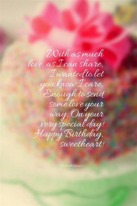 Search and share free birthday greetings & images. 45 Cute and Romantic Birthday Wishes with Images | Birthday quotes for her, Romantic birthday ...