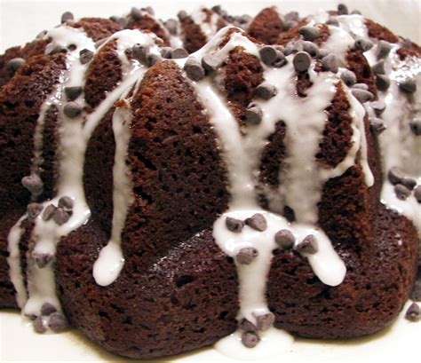 Culinary In The Desert Glazed Chocolate Pumpkin Bundt Cake