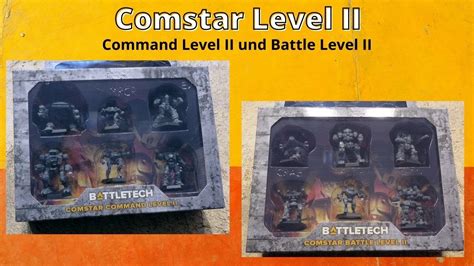 Battletech Comstar Command Und Battle Level Ii Pack Youtube