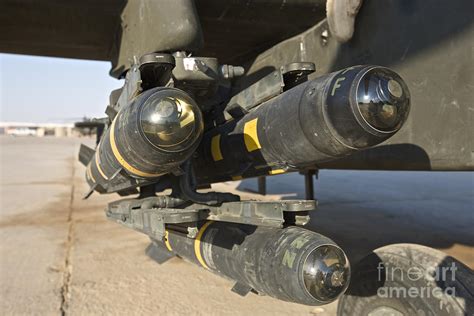 Hellfire Missiles On An Ah 64d Apache Photograph By Terry Moore Pixels