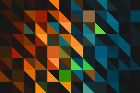 2560x1700 Triangle Colorful Pattern Chromebook Pixel Wallpaper Hd