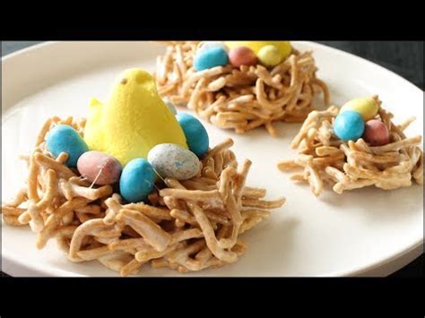 Add chow mein noodles and peanuts if using. bird nest cookies chow mein noodles