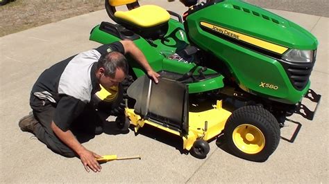 How To Level Your Mower Deck Youtube