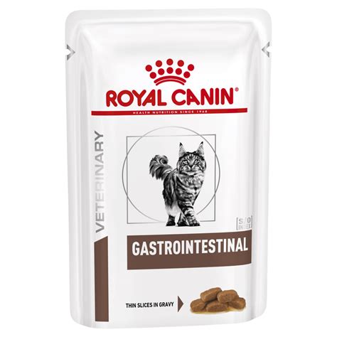 Easily rehydratable kibble facilitates food intake, while our adapted wet recipe helps young pets transition from milk to solid food. Buy Royal Canin Veterinary Gastro Intestinal Wet Cat Food ...