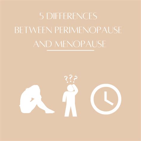 5 Key Differences Between Perimenopause And Menopause Sheba Feminine