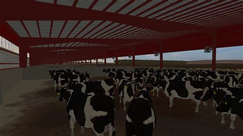 X Cattle Barn V For Fs Farming Simulator Mod Ls