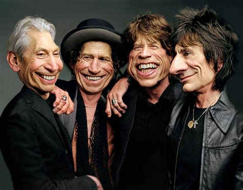 The band was inducted into the rock & roll hall of fame in 1989 — a ceremony. Caricatura de The Rolling Stones