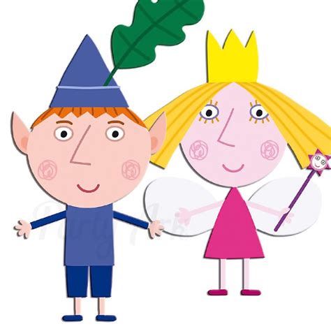 Each episode is a new adventure of our heroes. Ben Elf Cardboard Cutout - Ben & Holly Party Supplies ...