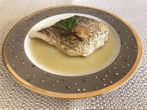 真鯛のポワレ レモンバターソース｜フードコーディネーターによる「クッキングアートサイト美膳」