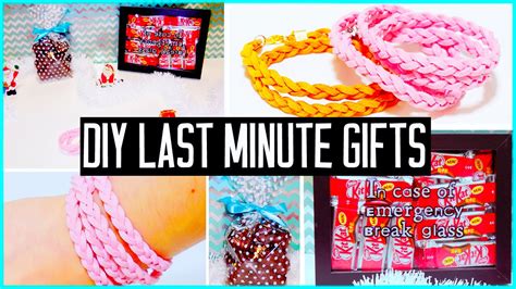 We have a gift for everyone. DIY last minute gift ideas! For boyfriend, parents, BFF ...