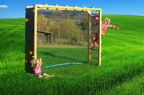 Maybe you would like to learn more about one of these? Fußballtor mit Kletterwand für Kinder Garten Fußballwand ...