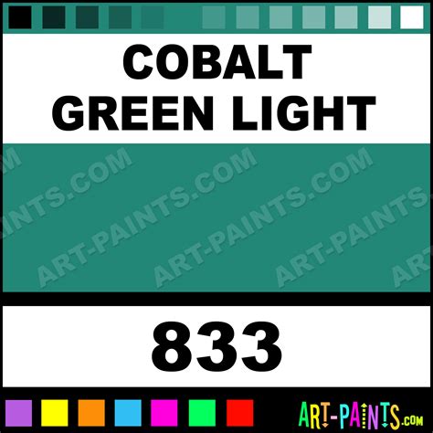 Cobalt Green Light Colors Oil Paints Cobalt Green Light Paint