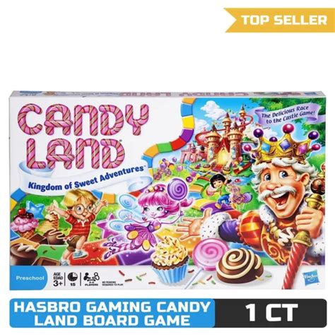 Hasbro Gaming Candy Land Kingdom Of Sweet Adventures Board Game Ages 3