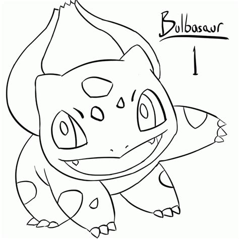 Bulbasaur Pokemon Coloring Pages Clip Art Library