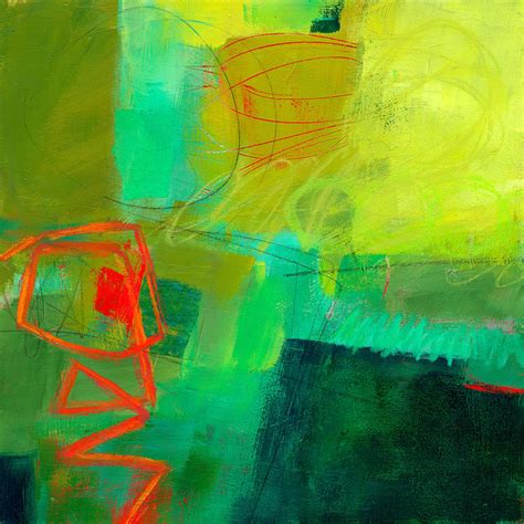 Green And Red 1 Painting By Jane Davies