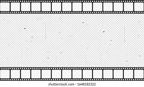 Old Film Strip Backgrounds Movement Old Stock Vector Royalty Free