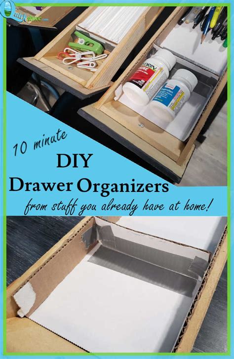 Custom Drawer Organizer For A Perfect Fit Easy Diy Quirkshire Diy
