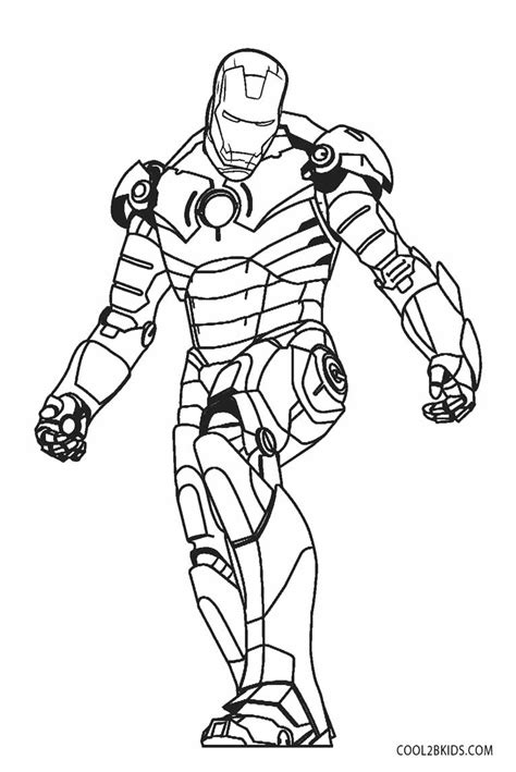 Free Printable Iron Man Coloring Pages For Kids | Cool2bKids