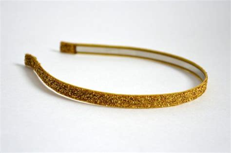 Womens Headband Gold Sparkle Glitter Headband By Thethreadbyk 10