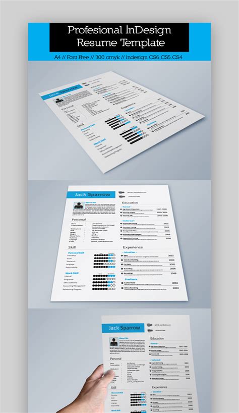 45 Top Free And Pro Indesign Resume Templates 2022