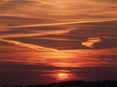 Free Images Horizon Cloud Sun Sunrise Sunset Dawn Atmosphere