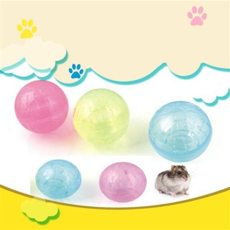 Hamster Running Ball Lovely Mice Toy 3 Size Pets Product Gerbil