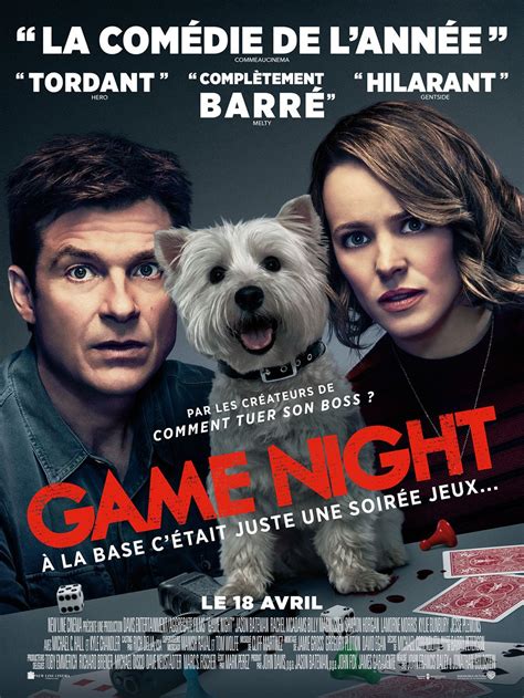 Game night (2018) synopsis a murder mystery party turns into a wild and chaotic night for a group of unsuspecting. Game Night - Film (2018) - SensCritique