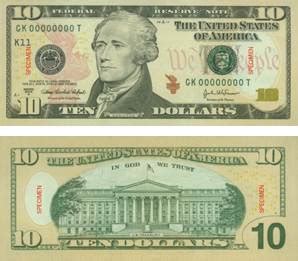 Ten is the base of the decimal numeral system, by far the most common system of denoting numbers in both spoken and written. A new, more colorful $10 bill makes debut - Business ...