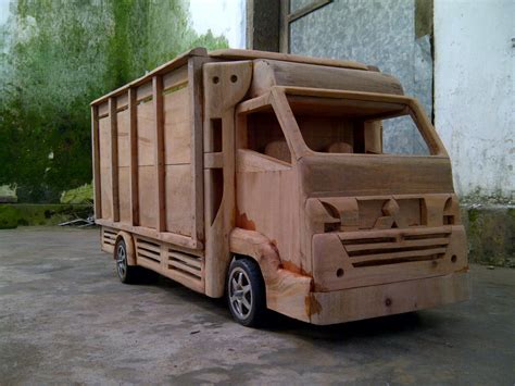 foto mobil mobilan truk kayu otto modifikasi