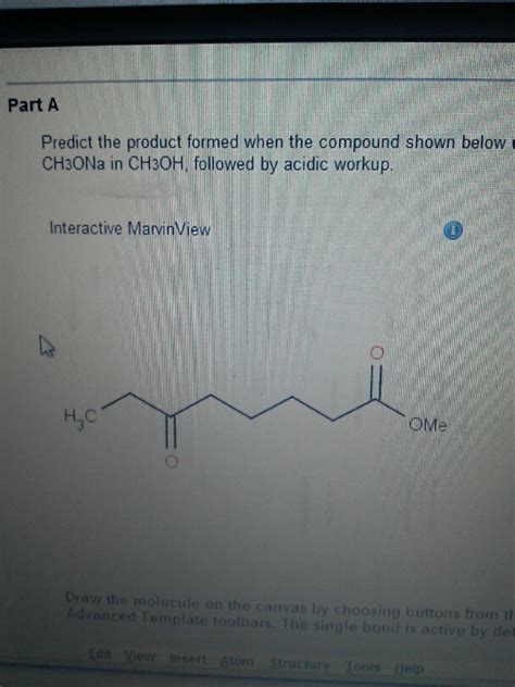 Solved 1 Predict The Product Formed When The Compound Shown